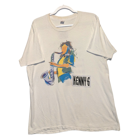 1991 Kenny G Band Tour t shirt - Picture 1 of 7